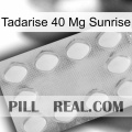 Tadarise 40 Mg Sunrise 16